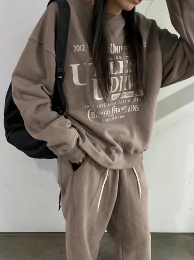 N24冬日慵懶衛衣套裝（3 colors）2