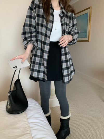 N20 藍調格紋襯衫（2colors）14