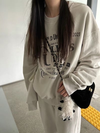 N24冬日慵懶衛衣套裝（3 colors）11