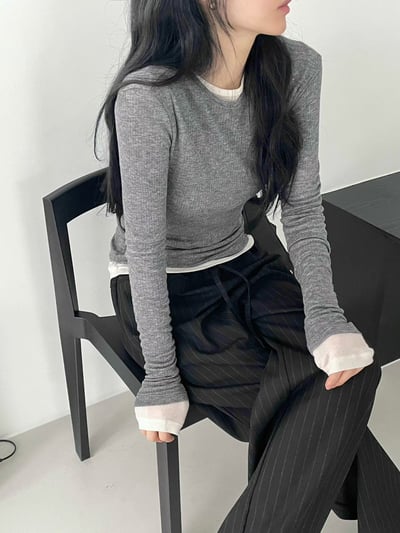 Oct10 必囤透透打底衣（4colors）10