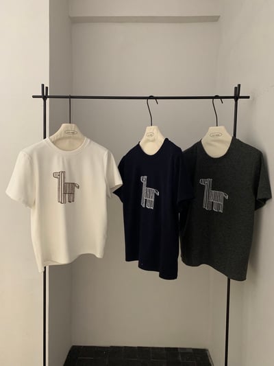 Gz68 刺繡小馬百搭上衣（3colors）4