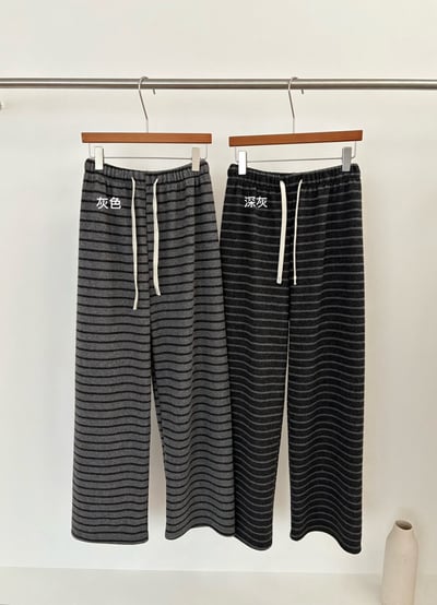 Gz63條紋糯米褲（2colors）8