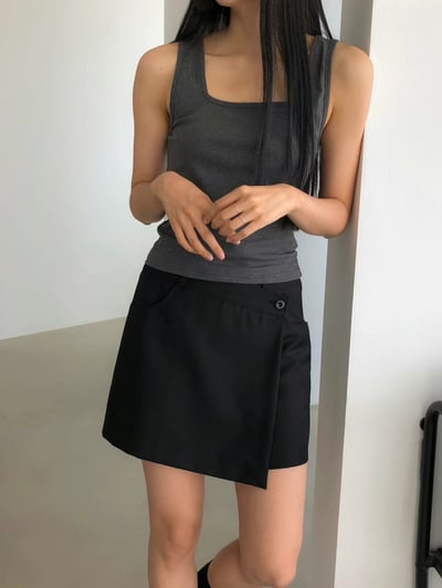J20一片裙設計西裝短褲S/M（2colors）6