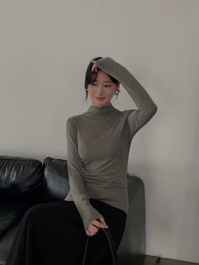 Gz25半高領羊絨打底衣（6colors）4