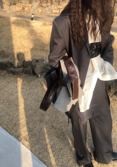 m02 片裙設計高級西裝褲S/M（4colors）6