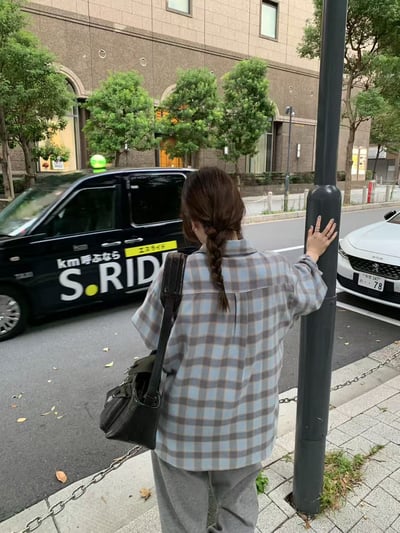 N20 藍調格紋襯衫（2colors）5