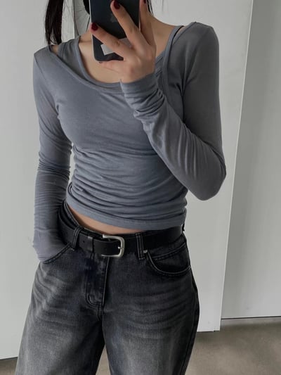 Aug14 兩件式設計薄長袖6