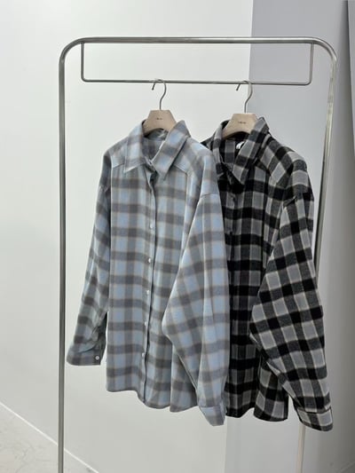 N20 藍調格紋襯衫（2colors）15