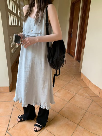 m04 兩面穿法式綁帶ops（2colors）12