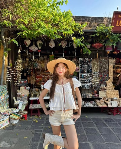 Gz04 甜甜澎澎袖上衣（2colors）2