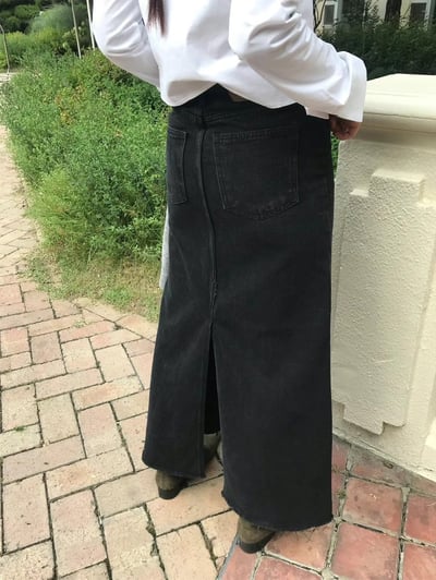 S05 超修身牛仔長裙S/M（3colors）12