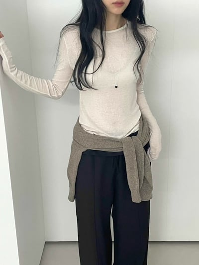 Oct10 必囤透透打底衣（4colors）5