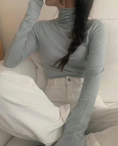 N03基本款打底上衣（White/Beige/Sky blue/Black）3