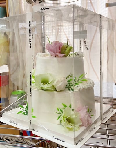 鮮花雙層蛋糕6+8吋 生日蛋糕2