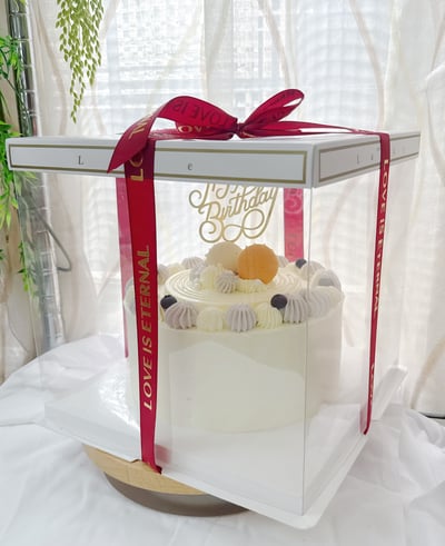 Hb 芋光奶語 生日蛋糕 8寸3