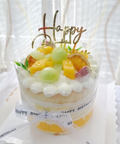 裸蛋糕-許願時光生日蛋糕1