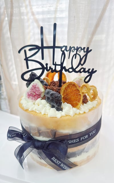 Hb-裸蛋糕 黑色森林-生日蛋糕1