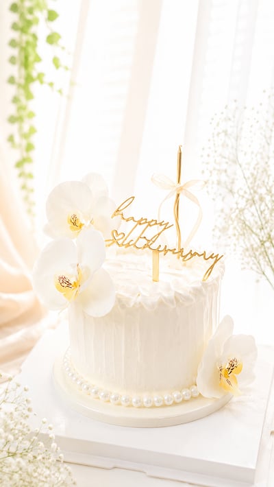 Hb 珍語之心 生日蛋糕1