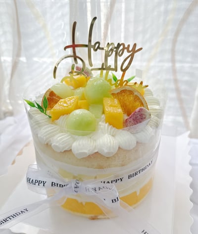 裸蛋糕-許願時光生日蛋糕 母親節2