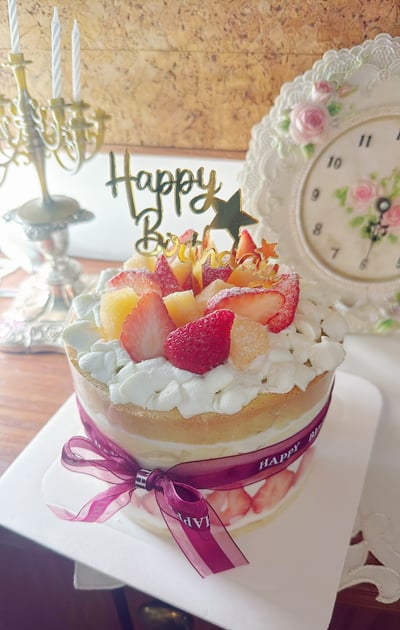 Hb-莓莓之約-生日蛋糕 草莓裸蛋糕2
