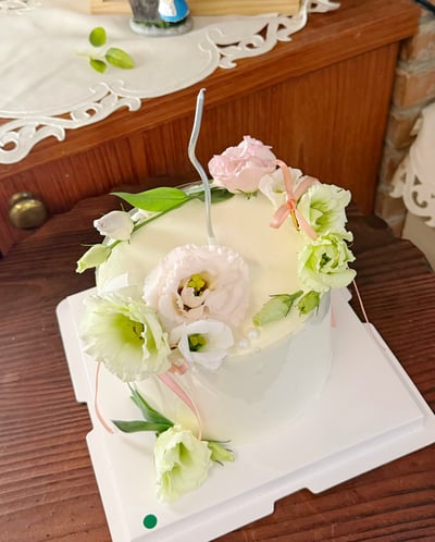 暮光花宴鮮花生日蛋糕2