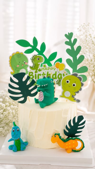 Hb 生日蛋糕-侏羅紀 恐龍主題生日蛋糕1