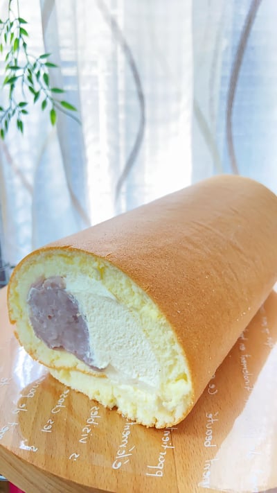 厚奶蛋糕卷/盒裝 手工芋泥 （預訂）2