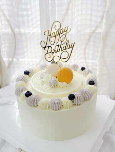 Hb 芋光奶語 生日蛋糕 8寸1