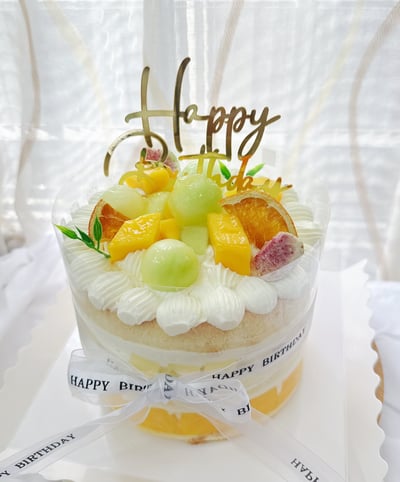 裸蛋糕-許願時光生日蛋糕2