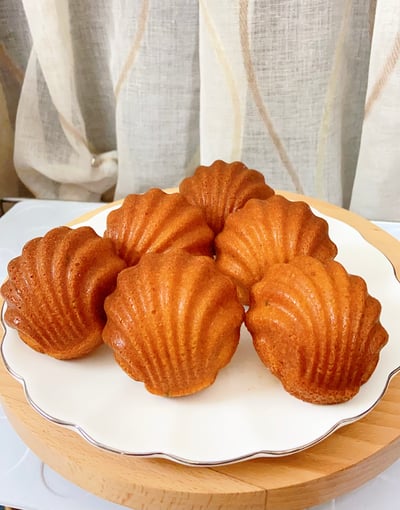 法式胖貝殼馬德蓮1