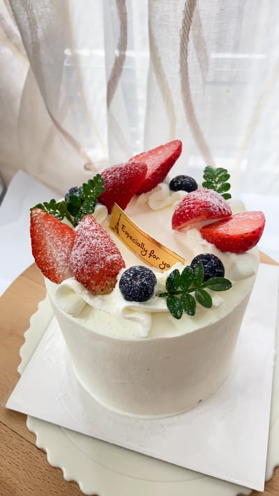 Hb 生日蛋糕-繽紛花園 草莓1