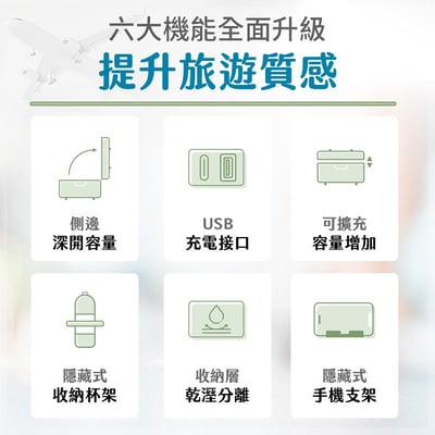 【UTA鴻嘉源】激省空間 29吋 深開擴容行李箱 型號KL29 | 1:9比例側開設計 | 5cm擴充容量 | 避震煞車萬向輪 | 雙接口USB+Type-C充電孔 | BSMI R3B3462