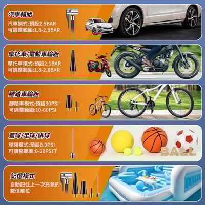 【UTA鴻嘉源】車用救車應急電源LED顯示複合打氣機AP2210