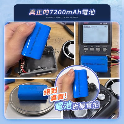 【UTA鴻嘉源】MINI製冷雙孔腰掛風扇 FN-17 (雙風口極速降溫/7200mAh大電量/100檔無極調速/夜燈功能/附掛繩)9