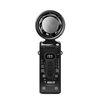 【預購】【UTA鴻嘉源】【2026全新款】 2026 全新摺疊透明冰敷涼感風扇 FN-15 | 機甲風透明質感 | TEC 半導體 2 秒瞬冷 | 199 段無級調節 | 3600mAh 大電量 | 附尋物小燈 & 掛繩 | BSMI 認證 R3B34611