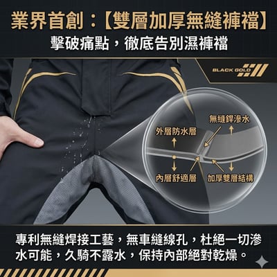 【UTA鴻嘉源】兩件式暴雨級機車雨衣-極夜配色  10000mm耐水壓 透氣網格 外送員雨衣 反光條 安全護航 MZO144