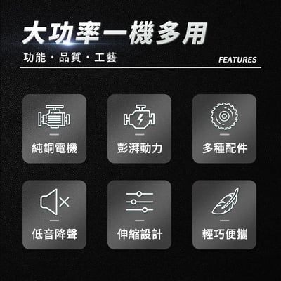 【UTA鴻嘉源】工業用大功率無線割草機CG53