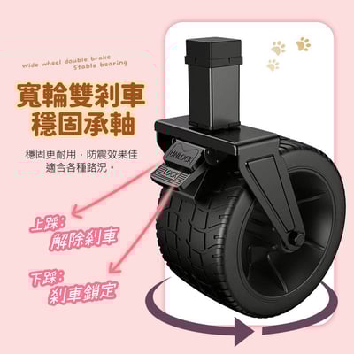 【UTA鴻嘉源】雙電機省力大容量戶外折疊電動推車GU9 (160L, 載重100KG)9