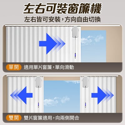 【UTA鴻嘉源】【官方正品】SA1 AI智能遙控自動窗簾機｜免施工2分鐘快裝｜支援U型/工字型/羅馬桿｜15KG大拉力 8個月超長續航7