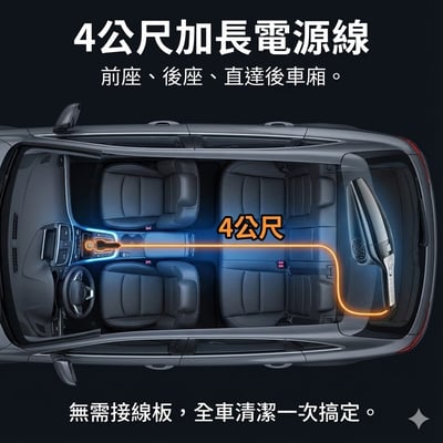 【UTA鴻嘉源】【120W大吸力】車用乾濕兩用吸塵器 4米加長線 全車清潔無死角 HEPA濾網可水洗 附五大配件 手持吸塵器2