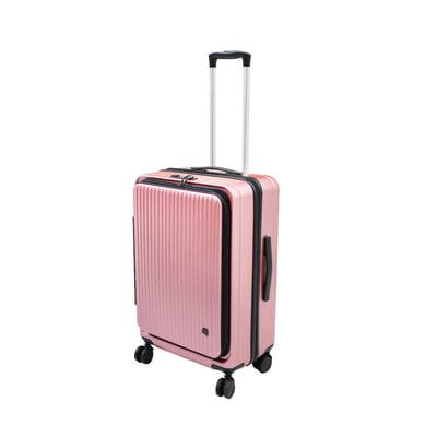 【HJY】前開式+1:9上掀防爆拉鍊可擴充旅行行李箱24吋 台灣公司貨保固保修13