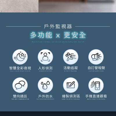 【UTA鴻嘉源】戶外防水小型無線監視器 RL-5 (自帶AP熱點/沒網也能看/IP67防水/星光全彩夜視/AI人形追蹤/自訂區域偵測/台灣雙認證公司貨)3