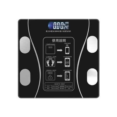 【2026升級款】【UTA鴻嘉源】全繁中智能藍牙體脂計A3｜180kg大承重・APP同步記錄・20+項數據分析（多色可選/強化玻璃）任選2台16