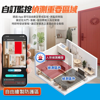 【UTA鴻嘉源】AI變焦通話室內監視器 RL-3 (一鍵反向通話/20X變焦/物理隱私遮蔽/星光全彩夜視/AI自動人臉追蹤/自訂警報/台灣雙認證公司貨)7