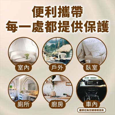 【UTA鴻嘉源】智能定時電蚊香機F7 Type-C充電/插電雙用 寶寶孕婦適用 自帶小夜燈 兼容市售9成驅蚊液 一鍵啟動10