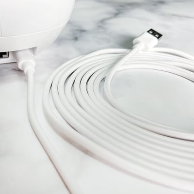 【UTA鴻嘉源】5米 監視器延長線 Micro USB 500cm 加長電源線 穩壓晶片 監控傳輸線 適用小白/小米/攝影機配件 (內建穩壓晶片)