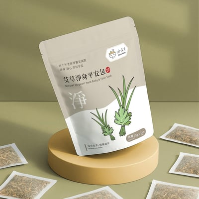 好漢草 艾草淨身平安包(袋裝15包入)2