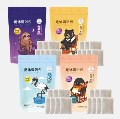 好漢草 足沐湯浴包(袋裝7包入)1
