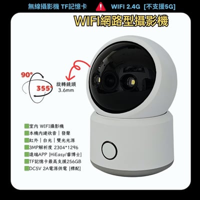WIFI 3MP｜室內PTZ1