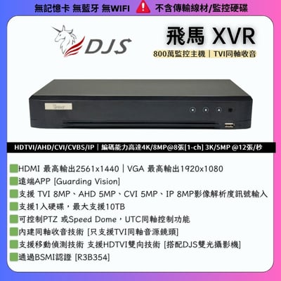 DJS 同軸主機｜TVI收音1